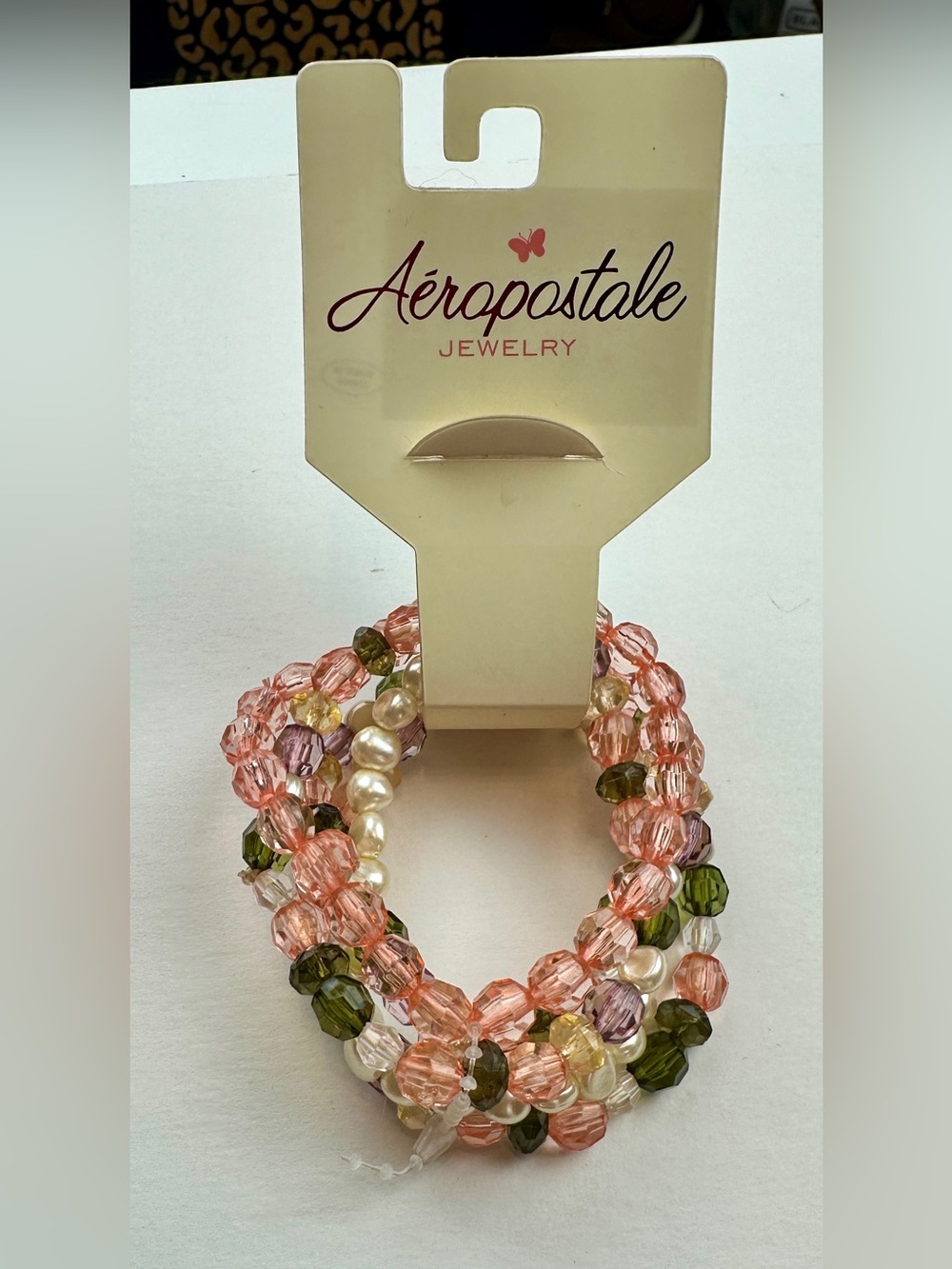 Vintage Aéropostale Y2K Beaded Bracelet NWT